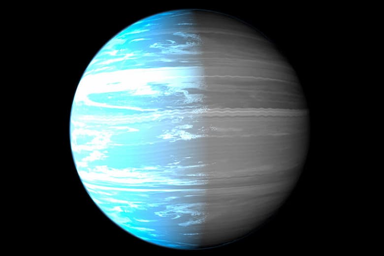 Учёные впервые обнаружили барий в атмосфере экзопланеты с железными дождями