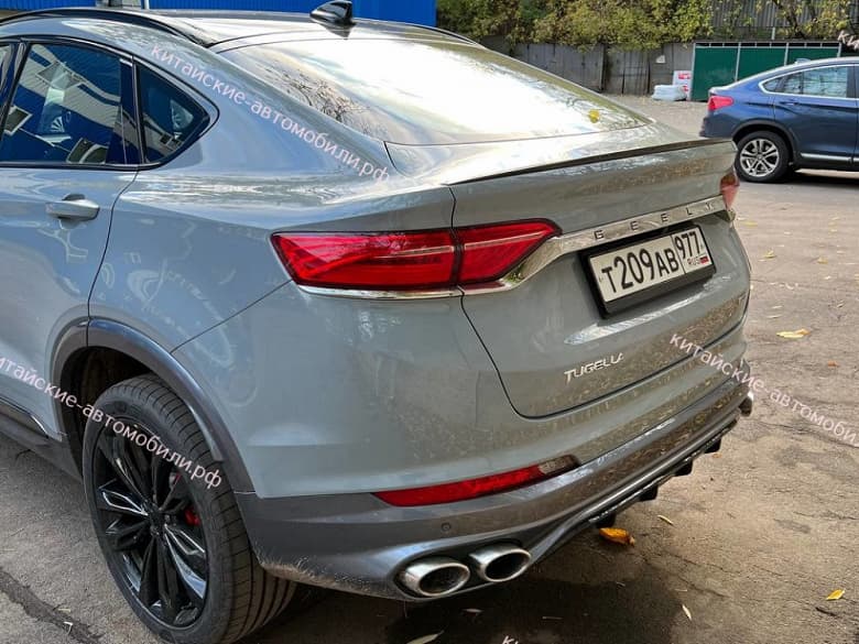 Обновленный Geely Tugella уже засветился в России. Скоро старт продаж?