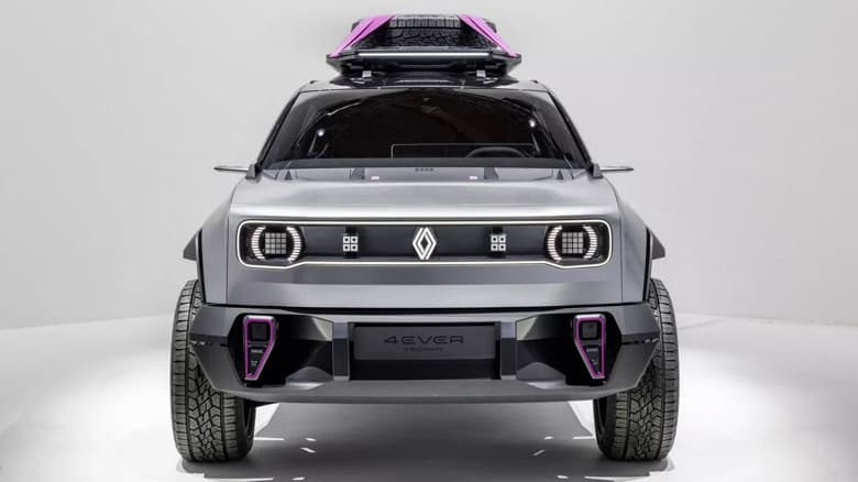 Renault реинкарнировала легендарный Renault 4. Электрический концепт-кроссовер 4EVER Trophy радует нетривиальным дизайном
