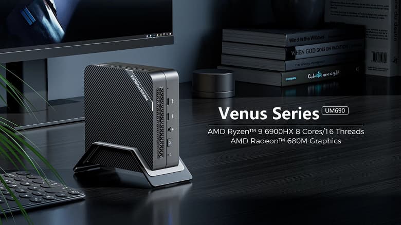 Процессор с самым мощным интегрированным графическим ядром. Мини-ПК Minisforum UM690 основан на Ryzen 9 6900HX Процессор с самым мощным интегрированным графическим ядром. Мини-ПК Minisforum UM690 основан на Ryzen 9 6900HX
