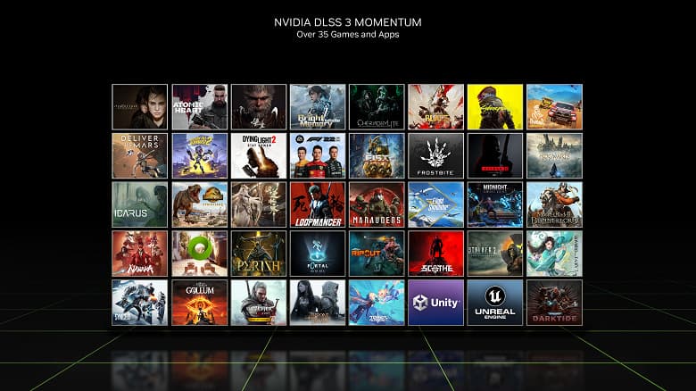 Пока этим смогут воспользоваться «единицы», купившие себе GeForce RTX 4090. Nvidia рассказала об играх, которые получат поддержку DLSS 3 Пока этим смогут воспользоваться «единицы», купившие себе GeForce RTX 4090. Nvidia рассказала об играх, которые получат поддержку DLSS 3