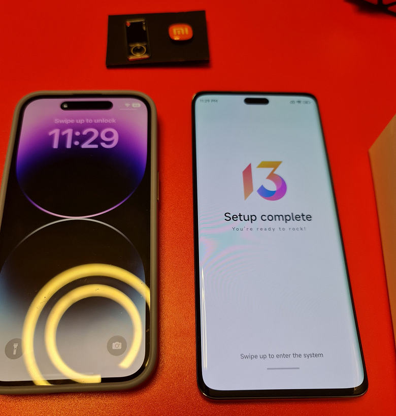 «Ввыглядит круто», — Xiaomi Civi 2 и iPhone 14 Pro впервые сравнили на одном фото