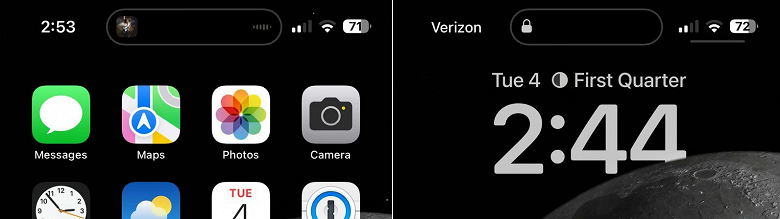 Странное решение Apple: Dynamic Island в iPhone 14 Pro теперь бросается в глаза даже на темном фоне