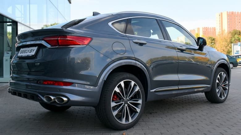 Обновленный Geely Tugella представлен в Белоруссии. Названы цены