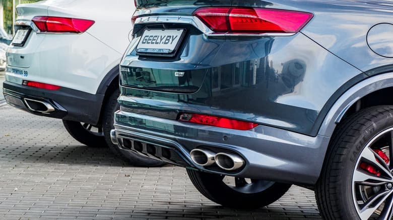 Обновленный Geely Tugella представлен в Белоруссии. Названы цены