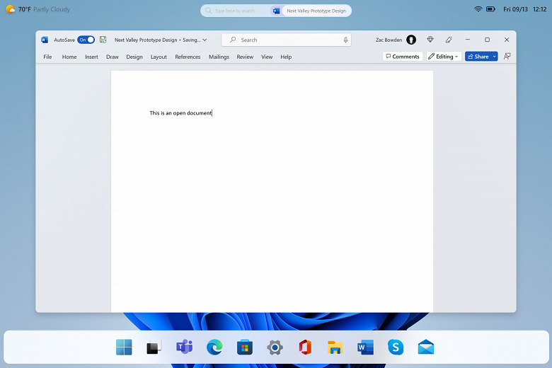 Microsoft случайно показала прототип дизайна новой Windows