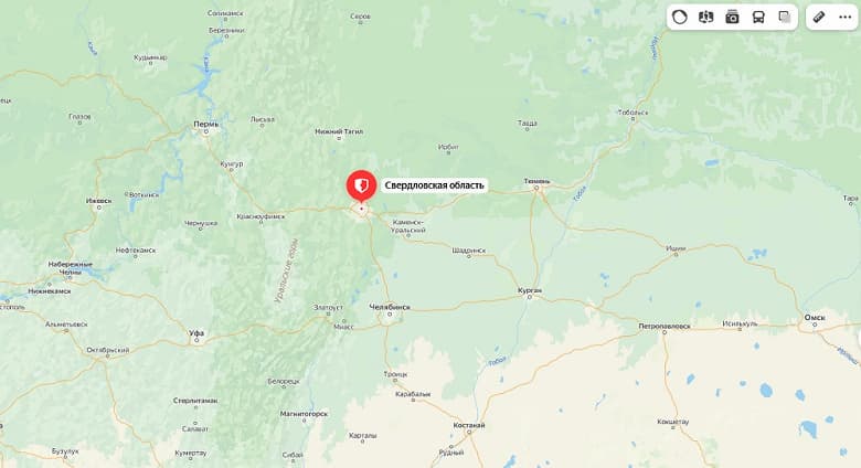 На «Яндекс Картах» пропали границы регионов