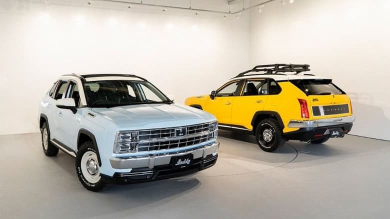 «Состаренный» Toyota RAV4 стал современнее. Представлена новая версия кроссовера Mitsuoka Buddy