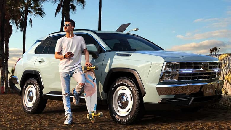 «Состаренный» Toyota RAV4 стал современнее. Представлена новая версия кроссовера Mitsuoka Buddy