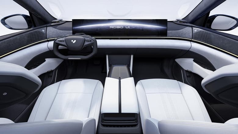 «Китайская Google» представил спецверсию своего электрокроссовера. Robo-01 Lunar Edition построен на платформе Geely, разгоняется до 100 км/ч за 3,9 с и оснащен странно установленными экранами