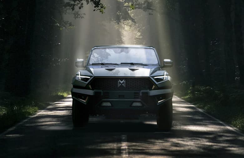 1000 л.с., 3 уровень автономности, «походка краба». Официальные изображения «китайского Hummer» – Dongfeng Mengshi 917