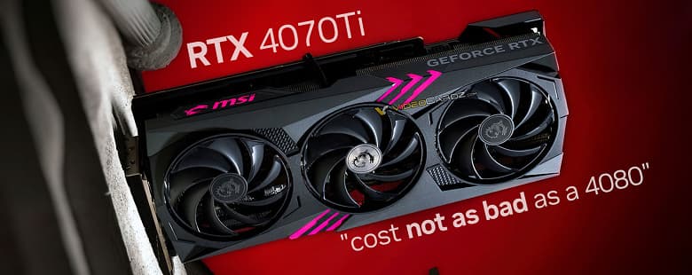 MSI назвала стоимость GeForce RTX 4080 «плохой». Вместо нее компания рекомендует GeForce RTX 4070 Ti