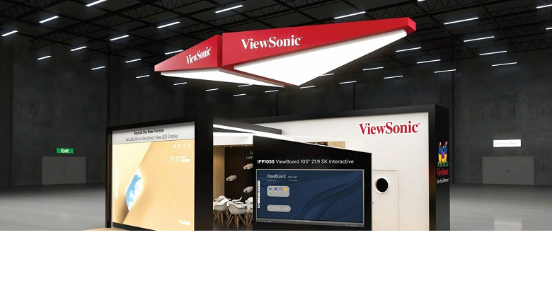 Сенсорный 5K-экран диагональю 105 дюймов. ViewSonic  анонсировала новые версии ViewBoard