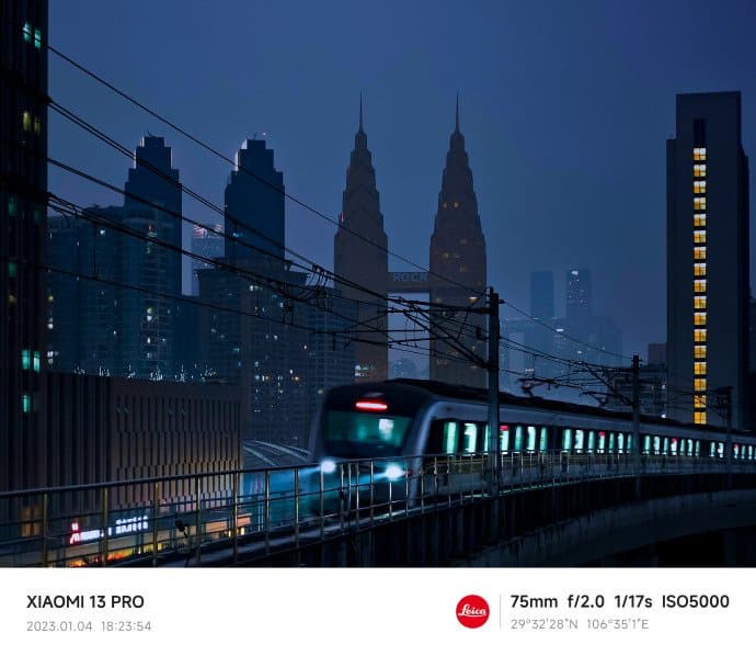 Зрелищные ночные фотографии на камеру Xiaomi 13 Pro. Глава Xiaomi продолжает подогревать интерес к смартфону перед возможным анонсом глобальной версии