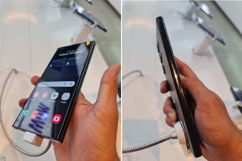 Samsung Galaxy S23 Ultra уже появился в магазине. Живые фото и характеристики флагмана