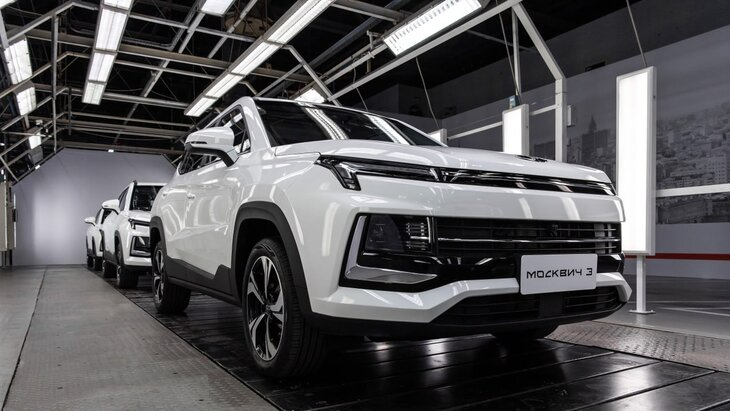 В Москве уже впустили двухтысячный «Москвич»