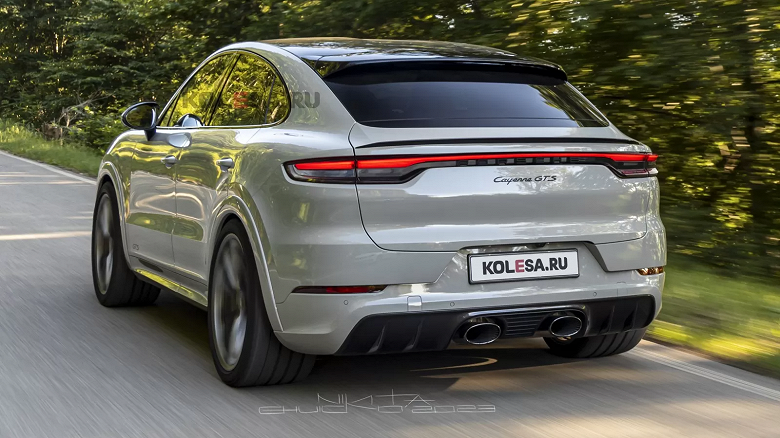 Появились первые качественные изображения нового Porsche Cayenne Coupe Появились первые качественные изображения нового Porsche Cayenne Coupe