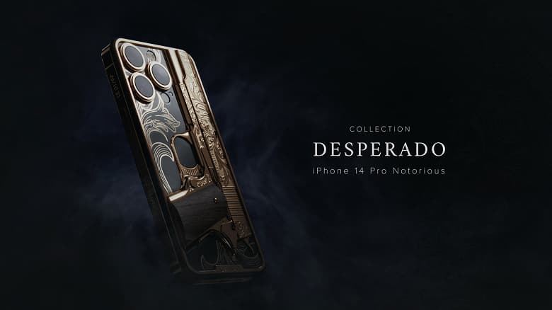 В России выпустили iPhone с любимым пистолетом Пабло Эскобара