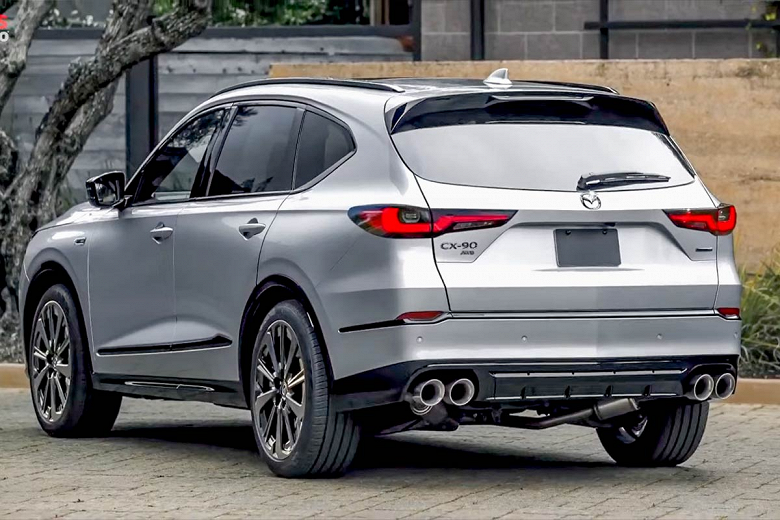 Самая мощная серийная Mazda в истории: новый 340-сильный двигатель дебютирует в кроссовере Mazda CX-90 2024