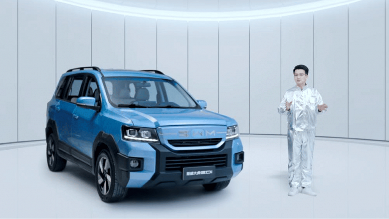 Самый дешёвый гибридный автомобиль с запасом хода более 1000 км. Представлен SWM Big Tiger EDi