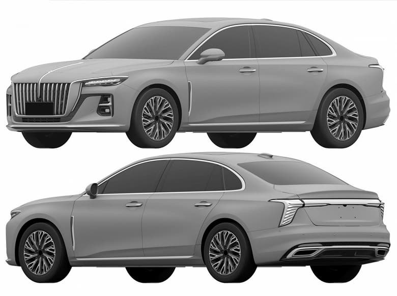 224 л.с., 8-ступенчатый автомат и оснащение авто класса люкс. В России запатентован Hongqi H5 – аналог Mercedes-Benz E-class