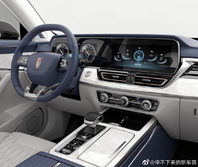 Этот китайский кроссовер имеет большие шансы появиться в России официально. Официальные изображения Hongqi HS5 второго поколения