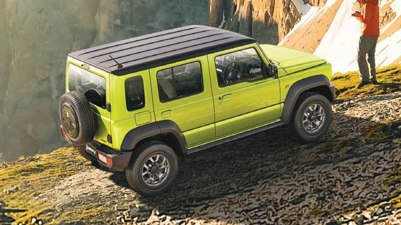 Представлен первый в истории пятидверный Suzuki Jimny