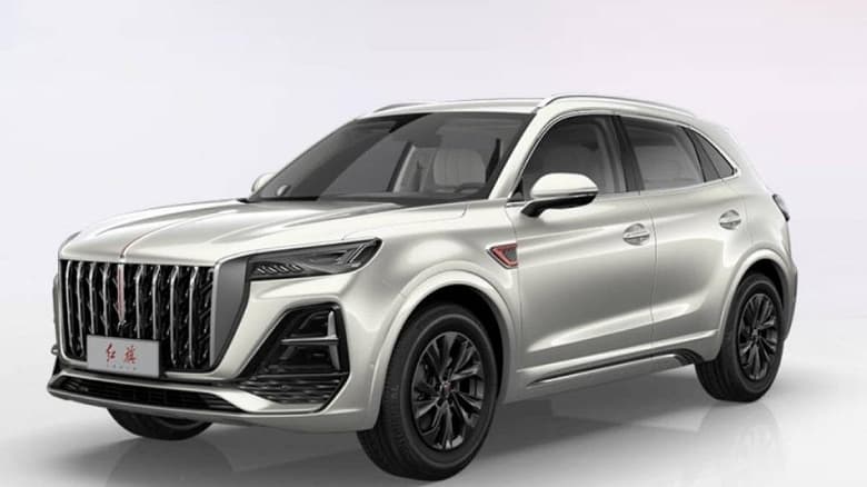 Этот китайский кроссовер имеет большие шансы появиться в России официально. Официальные изображения Hongqi HS5 второго поколения