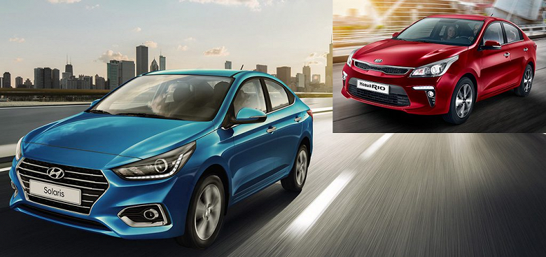 Hyundai Solaris и Kia Rio возглавили рейтинг самых продаваемых машин в России в прошлом году