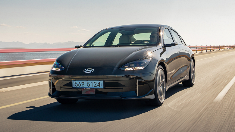 Hyundai Ioniq 6 признан самым безопасным большим семейным автомобилем 2022 года по версии Euro NCAP