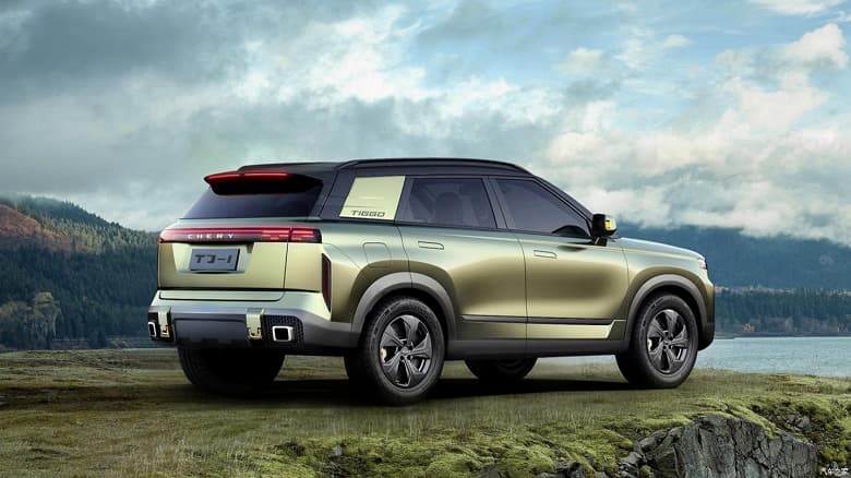 Таких кроссоверов у Chery еще не было. Опубликованы рендеры Chery TJ-1, он получит полный привод и станет конкурентом Haval H-Dog