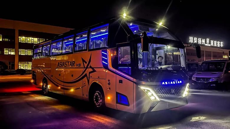 Туристы в России начнут ездить на больших китайских автобусах. На российский рынок выходит Asiastar Туристы в России начнут ездить на больших китайских автобусах. На российский рынок выходит Asiastar