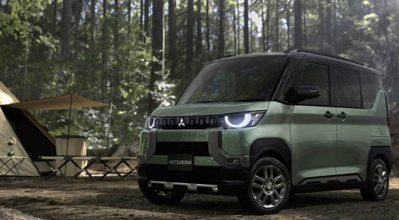 64 л.с., полный привод и всего 3,4 метра длины. Представлена Mitsubishi Delica Mini – уменьшенная версия популярного минивэна Mitsubishi Delica