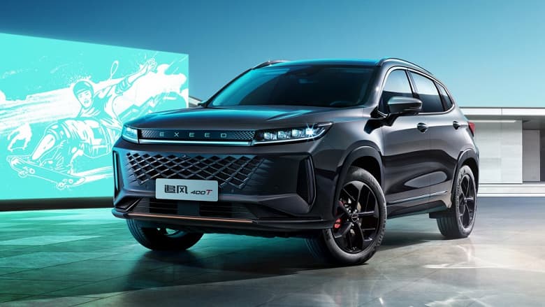 «Горячий» кроссовер Exeed LX с 2,0-литровым двигателем мощностью 261 л.с. поступил в продажу в Китае
