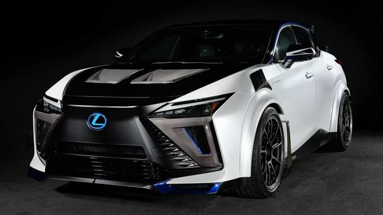 408 л.с., полный привод и неприкрытая агрессия. В Японии представили кроссовер Lexus RZ Sport Concept