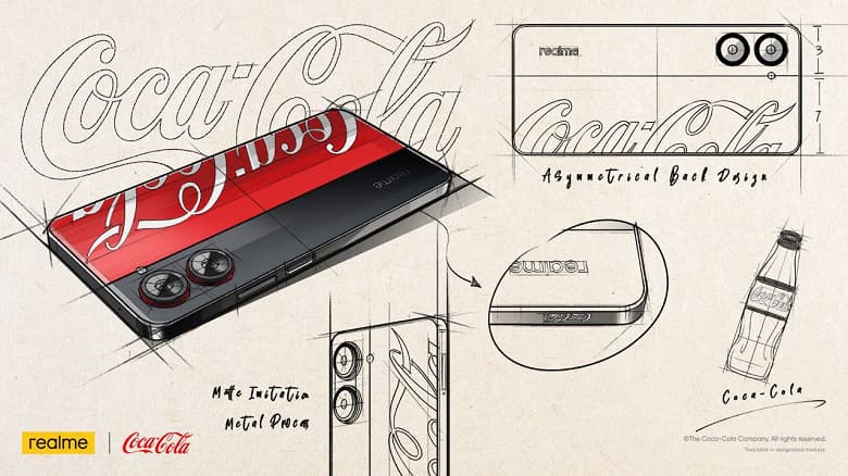 «Кокафон» выходит уже на следующей неделе. Новые изображения Realme 10 Pro 5G Coca-Cola Edition за несколько дней до премьеры