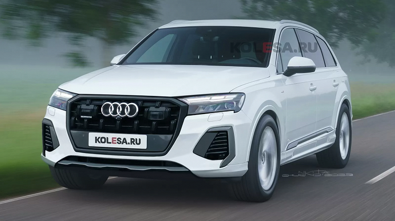 Новый Audi Q7 показали на качественных изображениях Новый Audi Q7 показали на качественных изображениях