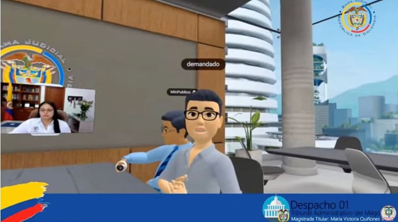 Колумбийский суд провёл первое судебное разбирательство в метавселенной