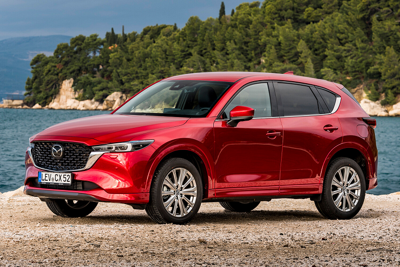 В России начали продавать новые Mazda CX-5 2023 В России начали продавать новые Mazda CX-5 2023