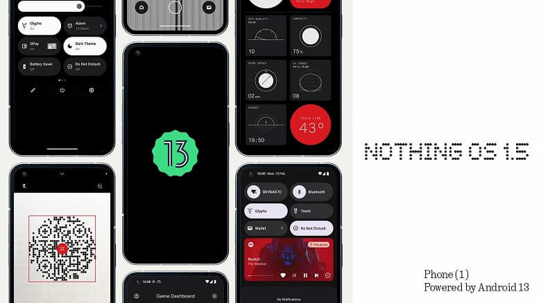 «Это наше самое значительное обновление». Смартфон Nothing Phone (1) получил оболочку Nothing OS 1.5 на базе Android 13