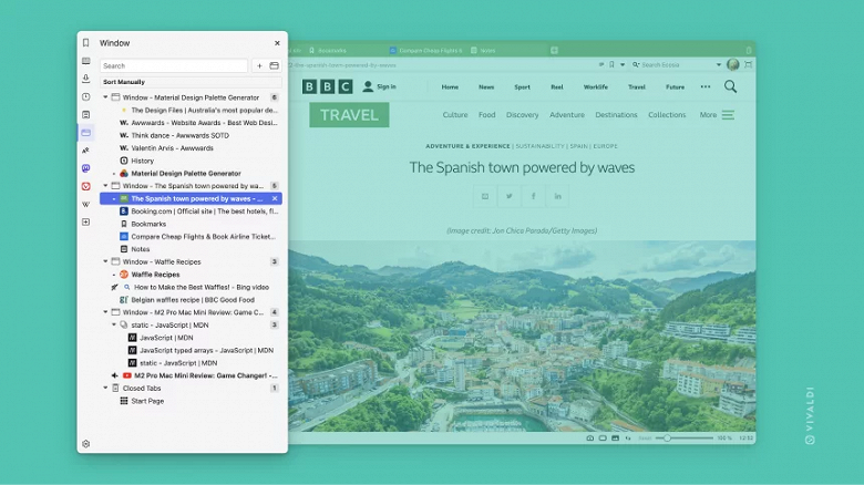 Первый релиз года в альтернативном браузере Vivaldi: боковая панель на новом уровене и не только