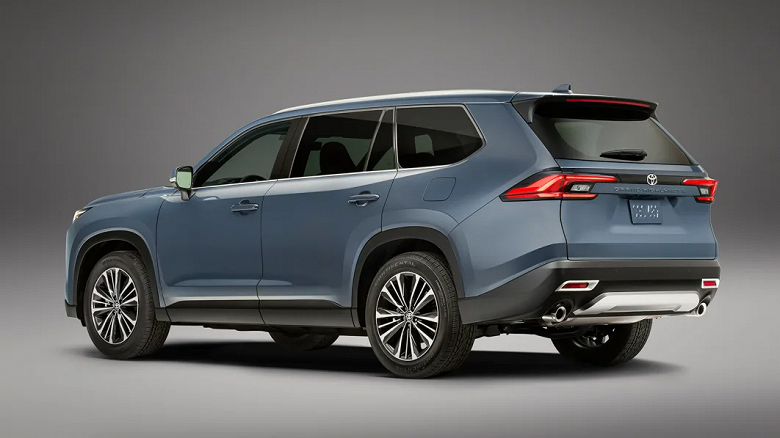 Представлен огромный Toyota Grand Highlander 2024