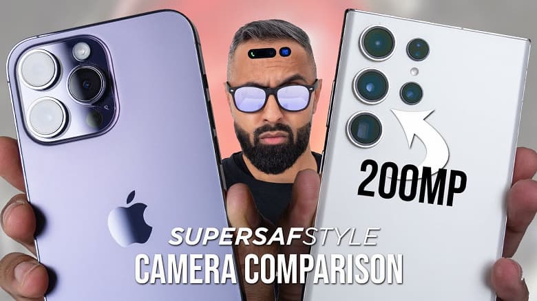 Samsung Galaxy S23 Ultra против iPhone 14 Pro Max в битве камер. Опубликовано большое видеосравнение двух флагманов