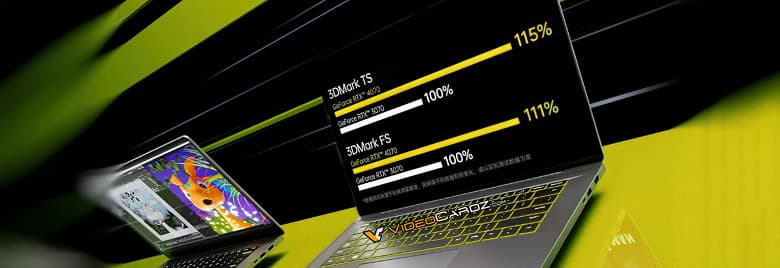 Недорогие геймерские ноутбуки нового поколения станут намного мощнее. Появились первые тесты GeForce RTX 4070 Laptop и RTX 4060 Laptop