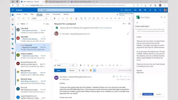 Microsoft скоро продемонстрирует новый ИИ Prometheus в Word, PowerPoint и Outlook Microsoft скоро продемонстрирует новый ИИ Prometheus в Word, PowerPoint и Outlook
