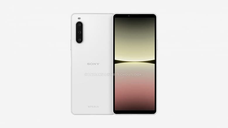 Компактный телефон с приличных размеров рамкой. Sony Xperia 10 V, оснащенный экраном 6,1 дюйма, показали на качественных рендерах