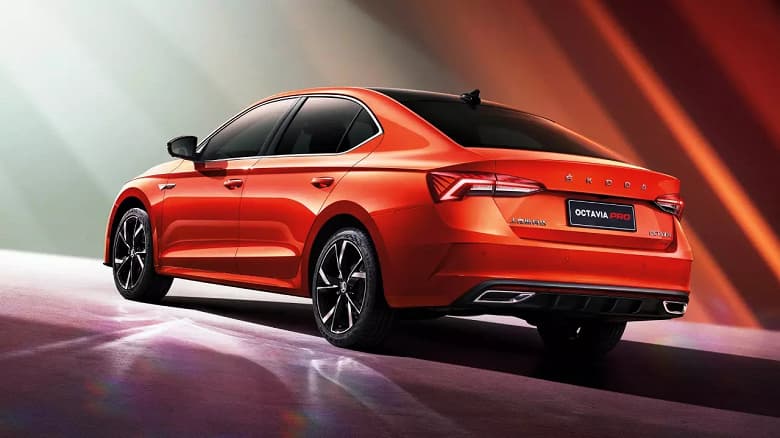 В Россию едет невиданная тут ранее Skoda Octavia Pro. Машина длиннее обычной, у неё многорычажка сзади и очень богатое оснащение