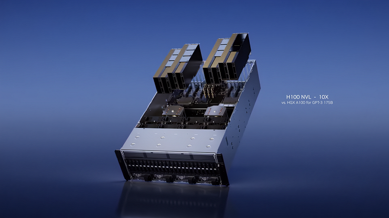 Nvidia представила чудовищный двухчиповый ускоритель H100 NVL со 188 ГБ памяти для обучения языковых моделей Nvidia представила чудовищный двухчиповый ускоритель H100 NVL со 188 ГБ памяти для обучения языковых моделей