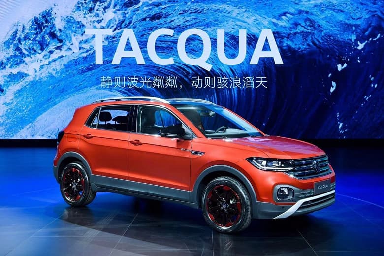 В Россию привезли кроссоверы Volkswagen Tacqua. Что это за автомобиль?