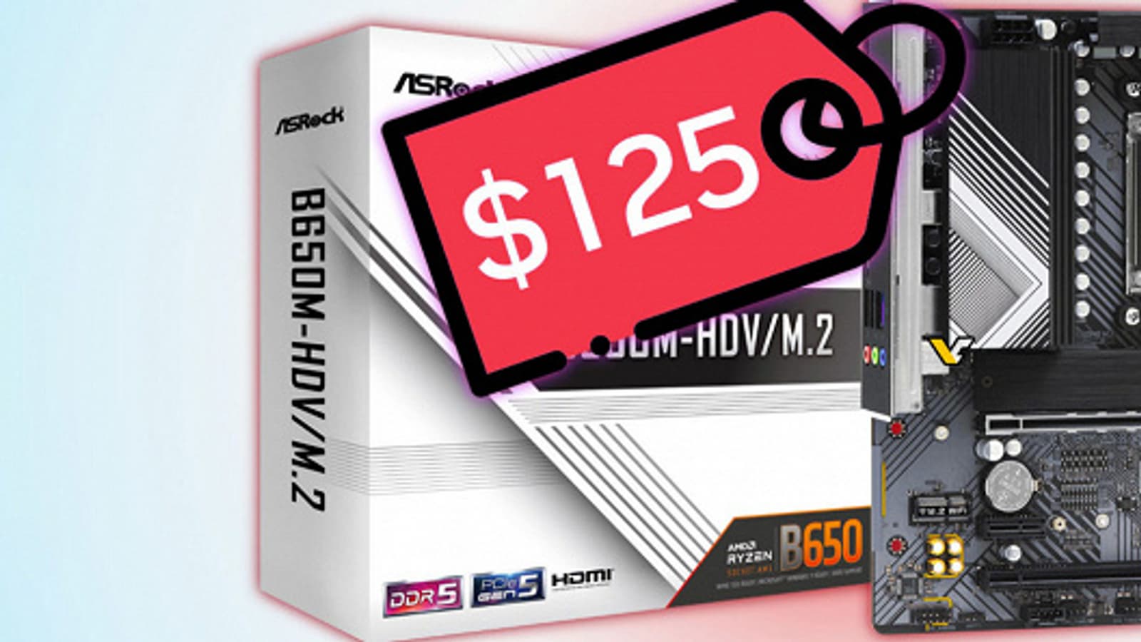 Собрать ПК с новейшими Ryzen 7000 будет ощутимо дешевле. В продаже появится системная плата ASRock B650M-HDV/M.2 с ценой 125 долларов